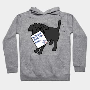 Cute Dog with Joe Biden First Debate Quote Hoodie